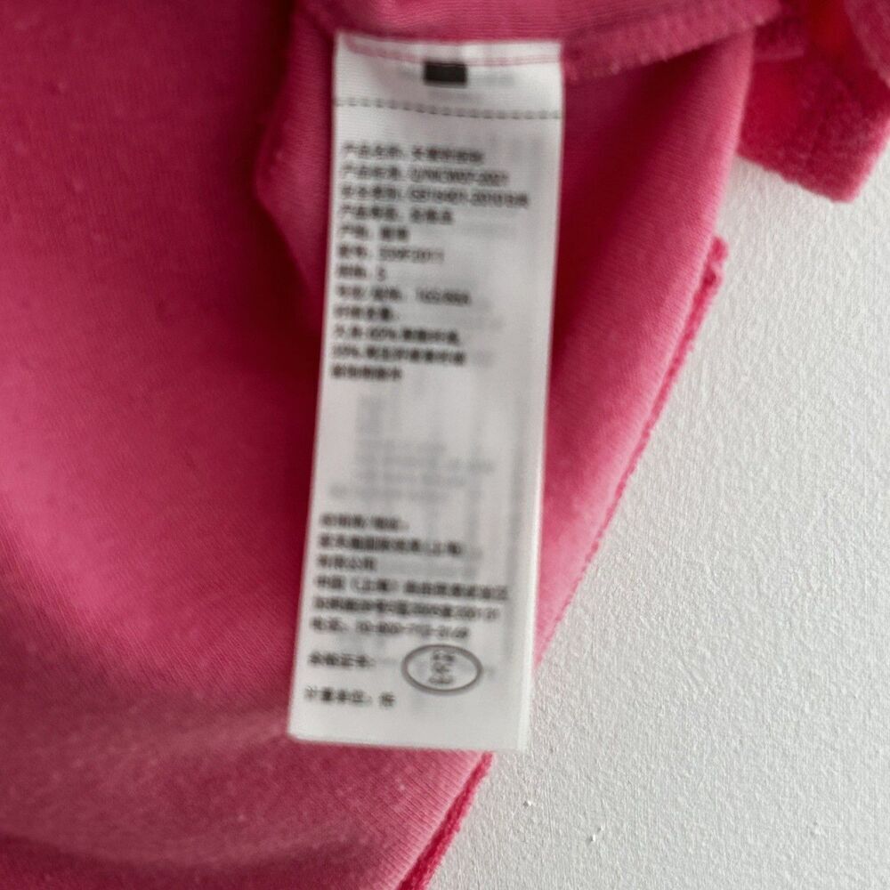 Hollister Resort Terry Cropped Button Down Shirt Top Size Small Pink Pocket - Picture 7 of 9
